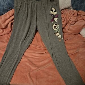 Disney Gray Sleepwear with Nightmare Before Christmas Design